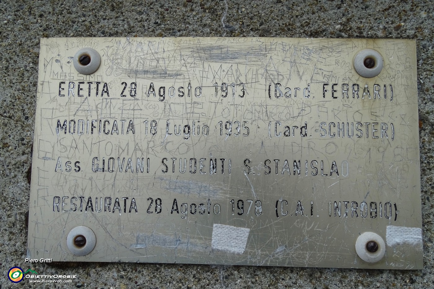 92 83 Croce di vetta del Pizzo Tre Signori ...del 1913 !.JPG